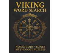 Viking Word Search Puzzle Book for adults: Word Searches with easy to Read Print about Vikings, Viking Gods, Viking Mythology and more | 8x11 inches, ... Gift vor Vacations, Holidays and Free Times