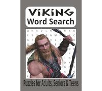 Viking Word Search Puzzle Book: Word Searches with Easy to Read Print about Viking, Viking Warriors, Norse Mythology and More [ 6x9 inches, 110 pages] 50+ Puzzles ... Gift for Holidays, Vacation and Much More