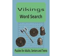 Viking Word Search: Word Searches with Easy to Read print about Vikings and their History, Culture, Voyages and more | 6x9 inches, 110 pages | 55 ... Gift for Vacations, Holidays and Free Times