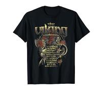 Viking World Tour Historical Era Norse Mythology Valhalla Maglietta