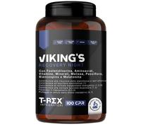 VIKING's Integratore Glutammina, Arginina, Lisina, Acido Aspartico, ZMA, Fosfatidilserina, Ornitina OKG | Post Workout per Recupero Muscolare Notturno, Riduce Stanchezza e Migliora il Sonno
