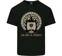 Vikings Valhalla Aspetta Simbolo Valknut Odin Maglietta Bambini
