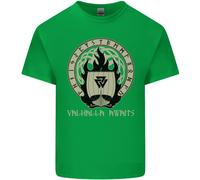 Vikings Valhalla Aspetta Simbolo Valknut Odin Maglietta Bambini