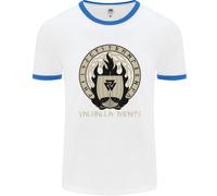 Vikings Valhalla Awaits Valknut Simbolo Odin Uomo Ringer