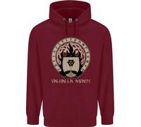 Vikings Valhalla Awaits Valknut Symbol Odin Uomo Felpa