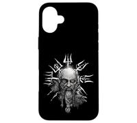 Vikings Vegvisir Odin con Hugin e Munin - Vikings Custodia per iPhone 16 Plus
