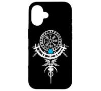Vikings Vegvisir Vichingo Valhalla - Maglietta da uomo Custodia per iPhone 16