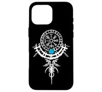 Vikings Vegvisir Vichingo Valhalla - Maglietta da uomo Custodia per iPhone 16 Pro Max