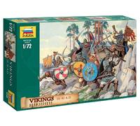 Zvezda Figurini Vikings scala 1/72, Multicolore, Z8046