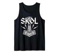 Vikings Warrior Nordic Sköl Norse Skol Canotta