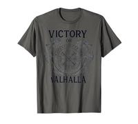 Vikings Warriors Norse Myth Victory Or Valhalla Maglietta