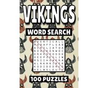 Vikings Word Search: 100 Pages of Norse Puzzles, Word Scramble, Word Find, and Vocabulary Activities for Kids, Adults, and Seniors