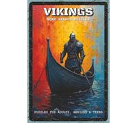 Vikings Word Search Puzzles: Word Search Puzzles with Easy to Read about Norse Gods, Viking Ships, and Ancient Legends | 6x9 inches, 110 pages | 55 ... Norse Myth Fans, and Puzzle Enthusiasts
