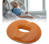 vikitim Cuscino Antidecubito per Anziani, Ciambella Cuscino Sedia Memory Foam, Anello della Sede del Coccige, Cuscino per Seduta Ortopedico per Casa, Auto, Ufficio A