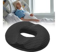 vikitim Cuscino Antidecubito per Anziani, Ciambella Cuscino Sedia Memory Foam, Anello della Sede del Coccige, Cuscino per Seduta Ortopedico per Casa, Auto, Ufficio E
