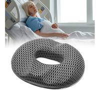 vikitim Cuscino Antidecubito per Anziani, Ciambella Cuscino Sedia Memory Foam, Anello della Sede del Coccige, Cuscino per Seduta Ortopedico per Casa, Auto, Ufficio D