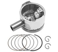 VIKKSAER Kit anello pistone 47 mm, ricambio per ATV Scooter 4 tempi 70cc motore orizzontale