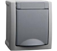 Viko Pacific 90591008-DE, interruttore per ambienti umidi, 1 presa AP