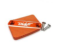 VIKOMN Cappuccio della copertura del serbatoio del fluido del freno anteriore del motociclo adatto for KTM DUKE 125 200 390 690 Alluminio (Color : Orange)