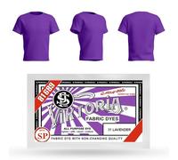 Vikoria - Colore per Tessuti (58 Colori) - Colorazione per Tessuti Neri, Blu, Jeans e Vestiti