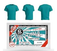 Vittoria, tintura per tessuto, 59 colori, lavabile in lavatrice