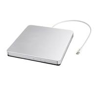 VikTck Lettore CD DVD SuperDrive esterno USB-C portatile DVD CD lettore/masterizzatore per Apple-MacBook Air/Pro/iMac/Mini/MacBook Pro/ASUS/DELL/Laptop con porta USB-C Plug and Play
