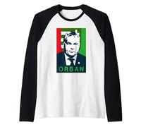 Viktor Orban - Primo Ministro dell'Ungheria - Iconic Maglia con Maniche Raglan