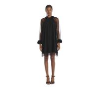 Viktor & Rolf - Abito Lungo in Tulle Senza Maniche con Ruches - - Dresses - Donna - Nero - S