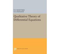 Viktor Vladimirovich Ne Qualitative Theory of Differential Eq (Copertina rigida)