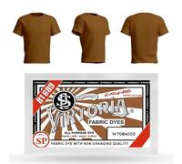 HOPS Tintura tessile (10 g, 58 colori) - Tintura per tessuti, abbigliamento, jeans, rinnovare tessuti, cotone, lino, seta, lana, viscosa, nylon, raso, legno, plastica, non per poliestere