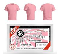 HOPS Viktoria - Vernice per tessuti, lavabile in lavatrice (59 colori), tinta per tessuti, lavabile, colore tessile, tintura per abbigliamento