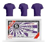 HOPS Viktoria - Vernice per tessuti, 10 g (26 viola chiaro), lavabile in lavatrice, colorante per tessuti, lavabile, colore per tessuti