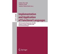 Viktória Zsók Andrew B Implementation and Application of Functional (Tascabile)