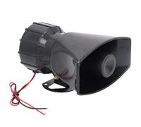 Vikye 60W 130 DB Allarme SIRENA SIRENA con 2 Rumori di Allarme, Adatti Al Supermercato e Al Cantiere, Frequenza Stabile Rapida Gestione (DC12V)