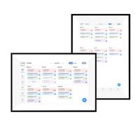 Vikye Calendario Digitale Intelligente, Calendario Familiare Touchscreen HD 10,1 Pollici Elettronici con Tabella delle Faccende e Piano Alimentare, Sync WiFi, per L'organizzazione