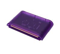 Vikye Cartuccia di Gioco Mega Drive 4000 in 1, Scheda di Memoria Flashcard da 8 GB con Supporto del Master 32X e Hardware MEGAKey per Tutte le Regioni, per Console MD1 MD2 MD3 CD X (Viola trasparente)