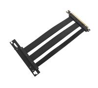 Vikye Cavo di Riser PCIE 4.0 X16, Estensione GPU Flessibile da 128 Gbps con Adattatore a 90 ° e PCB Schermato per RTX 4090 Build ITX (20 cm)