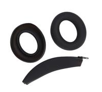 Vikye Copri Auricolari per Cuffie, Cuscinetti per Auricolari e Fascia per la Testa, Protezione con Chiusura a Cerniera Compatibile con Soundcore By Space Q45 Q35 Q30