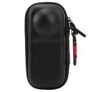 Vikye Custodia da Trasporto per Action Cam per X4, Resistente Agli Urti con Morbida Fodera in Peluche, Leggera e Compatta, Clip per Appenderla per L'uso in Movimento (PU)