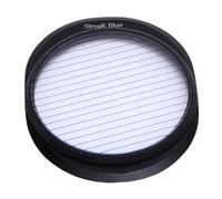 Vikye Filtro a Striscia Blu Variabile, Filtro per Lenti a Effetti Speciali, Filtro per Lenti a Effetto Striscia in Stile Anamorfico per Droni 4 Pro