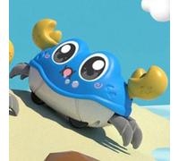 Vikye Giocattolo a Forma di Granchio per Bambini dal Design Unico per Lo Sviluppo dell'attività Fisica e delle capacità di Coordinazione (Blue)