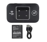Vikye Hotspot WiFi Portatile, Router Mobile 4G LTE 300 Mbps con Slot per Schede Micro SIM, 3000MAH per Supporti di Viaggio 10 Dispositivi WiFi USB C Potenza per Europa, Black
