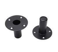 Vikye Inserto per Cabinet per Altoparlanti Multifunzionale Robusto Supporto in Ferro per Prestazioni Musicali 2 unità 110x110x100mm