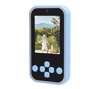 Vikye Lettore MP3 con Fotocamera a Fuoco Automatico HD 1080p, Touchscreen a Colori da 2,4 Pollici Supporta la Scheda di Memoria 128G, Libro E, Integrato in una Sveglia Integrata
