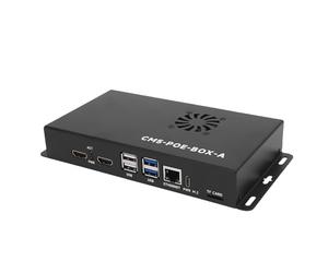 Vikye Modulo COMPUTE 5 POE Base Board, Scheda di Espansione USB MIPI M.2 HDMI con Shell e 40 Pin GPIO, per Progetti CM5 NVME SSD e IoT (Spina europea)