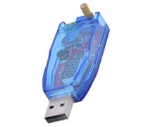 Vikye Modulo Regolatore di Alimentazione USB Convertitore DC-DC Regolabile con Potenziometro per Applicazioni Fai da Te 70x26x22mm
