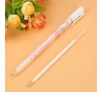 Vikye Penna a Gel, 0.8mm Design Ergonomico per Scrittura (2 pens of 10