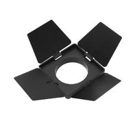 Vikye Porta della Stalla Adatta per Bowens Mini Mount, Deflettore per | Modificatore Direzionale Pieghevole, Modellatura del Fascio Regolabile per Ritratti, Vlog, Riprese in Studio e Riprese