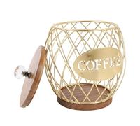 Vikye Portacapsule per caffè, Design in Filo Metallico a Forma di Frutta