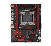 Vikye Scheda madre DDR4, PCIe 3.0 a 4 canali Dual M.2 slot ATX, X99 LGA 2011 V3 per server gaming, scheda LAN Gigabit RTL8111G, Vikyeoxcf7b1gv9